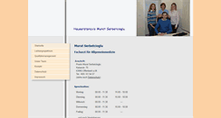 Desktop Screenshot of praxis-serbetcioglu.de